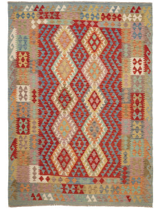 Kilim 170x241 Cm Kilim, Afghanistan, Hand-carded Wool (warp: