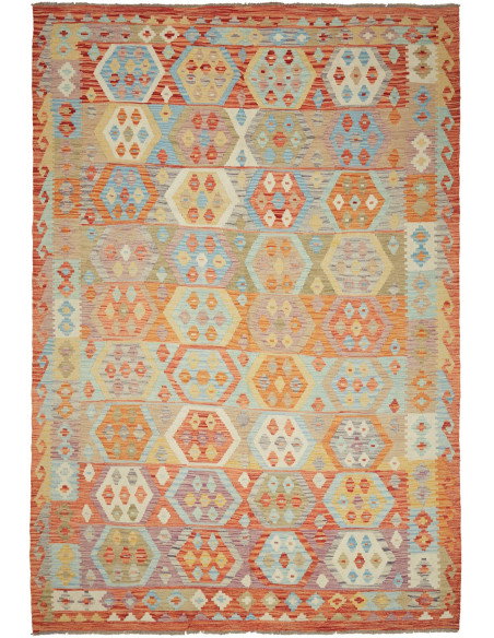 Kilim 200x300 Cm Kilim Afghanistan, Hand-carded Wool