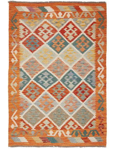 Kilim 102x149 Cm Kilim Afghanistan Lana Cardata A Mano