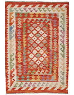 Kilim 100x147 Cm Kilim Afghanistan Lana Cardata A Mano