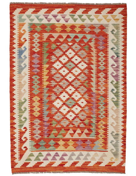 Kilim 100x147 Cm Kilim Afghanistan Lana Cardata A Mano