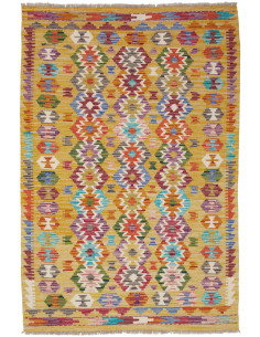 Kilim 99x147 Cm Kilim, Afghanistan, Lana Cardata A Mano