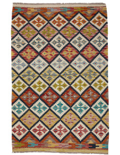 Kilim 99x151 Cm Kilim Afghanistan, Hand-carded Wool,