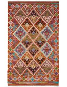 Kilim 95x158 Cm Kilim Afghanistan Lana Cardata A Mano