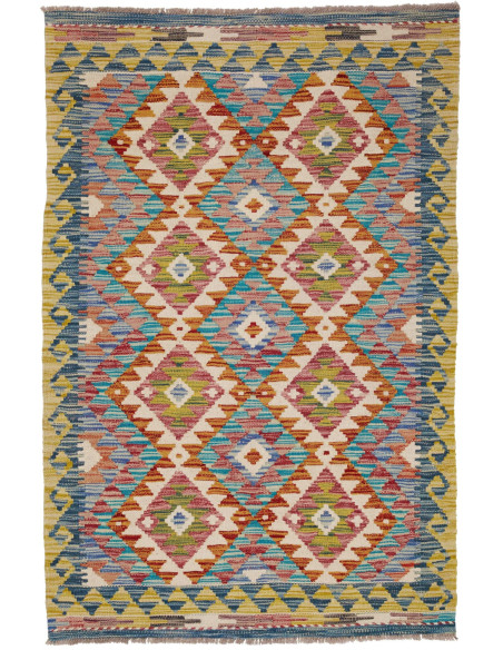 Kilim 100x152 Cm Kilim Afghanistan Lana Cardata A Mano