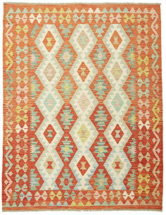 Kilim 152x198 Cm Kilim Afghanistan Lana Cardata A Mano