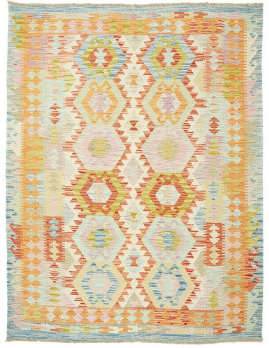 Kilim 153x196 Cm Kilim Afghanistan Hand-carded Wool Cotton
