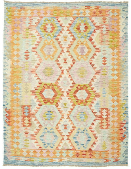 Kilim 153x196 Cm Kilim Afghanistan Hand-carded Wool Cotton