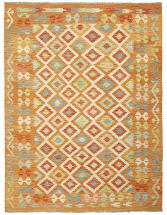 Kilim 148x199 Cm Kilim, Afghanistan, Hand-carded Wool (warp: