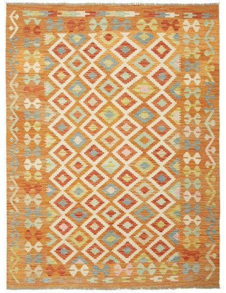 Kilim 148x199 Cm Kilim, Afghanistan, Hand-carded Wool (warp: