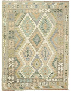 Kilim 149x199 Cm Kilim Afghanistan, Hand-carded Wool (cotton