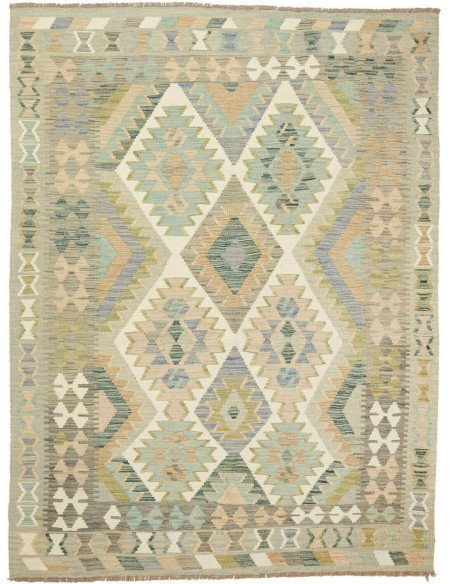 Kilim 149x199 Cm Kilim Afghanistan, Lana Cardata A Mano