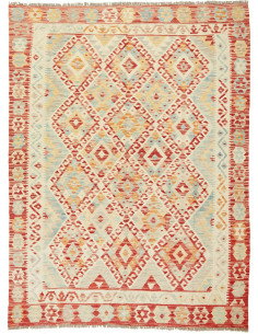 Kilim 159x207 Cm Kilim, Afghanistan, Hand-carded Wool (warp: