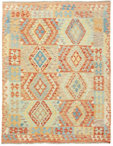 Kilim 149x196 Cm Kilim, Afghanistan, Hand-carded Wool