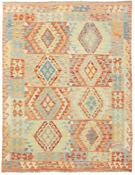 Kilim 149x196 Cm Kilim, Afghanistan, Hand-carded Wool