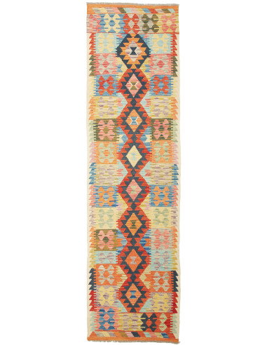 Kilim 78x286 Cm Kilim, Afghanistan, Lana Cardata A Mano