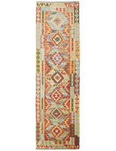 Kilim 83x300 Cm Kilim Afghanistan Hand-carded Wool (cotton