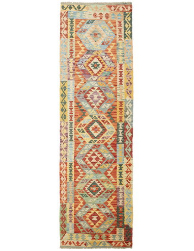 Kilim 83x300 Cm Kilim Afghanistan Lana Cardata A Mano