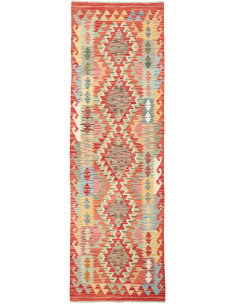 Kilim 77x248 Cm Kilim, Afghanistan, Lana Cardata A Mano