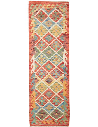 Kilim 79x242 Cm Kilim, Afghanistan, Hand-carded Wool,