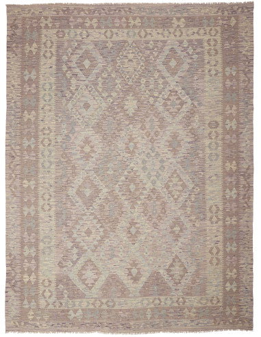 Kilim 209x278 Cm Kilim Afghanistan Hand-carded Wool (warp: