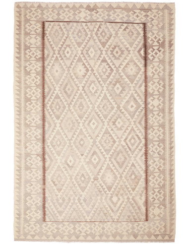 Kilim 202x298 Cm Kilim, Afghanistan, Hand-carded Wool,