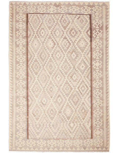 Kilim 202x298 Cm Kilim, Afghanistan, Lana Cardata A Mano,