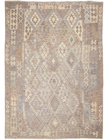 Kilim 212x293 Cm Kilim, Afghanistan, Lana Cardata A Mano