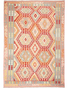 Kilim 211x299 Cm Kilim Afghanistan Hand-carded Wool Cotton