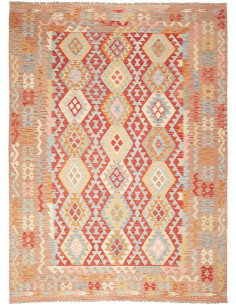Kilim 212x285 Cm Kilim, Afghanistan, Hand-carded Wool