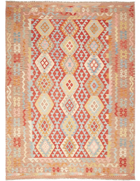Kilim 212x285 Cm Kilim, Afghanistan, Hand-carded Wool