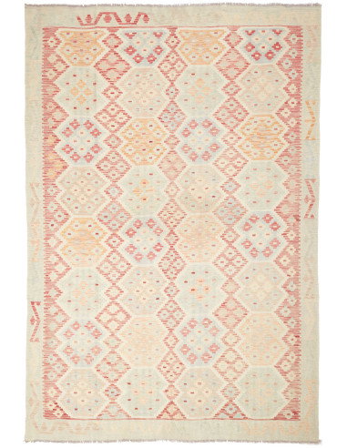 Kilim 194x289 Cm Afghan Kilim Hand-carded Wool