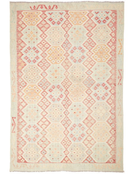 Kilim 194x289 Cm Afghan Kilim Hand-carded Wool