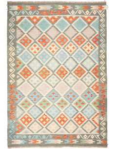 Kilim 208x299 Cm Kilim, Afghanistan, Lana Cardata A Mano