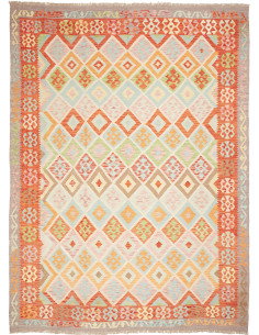 Kilim 216x294 Cm Kilim, Afghanistan, Hand-carded Wool (warp: