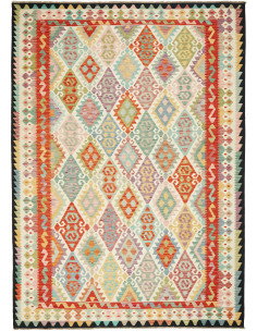Kilim 208x291 Cm Kilim, Afghanistan, Hand-carded Wool,