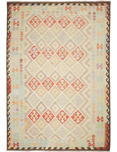 Kilim 211x302 Cm Kilim Afghanistan Hand-carded Wool