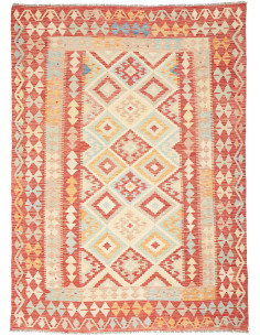 Kilim 174x242 Cm Kilim Afghanistan Lana Cardata A Mano