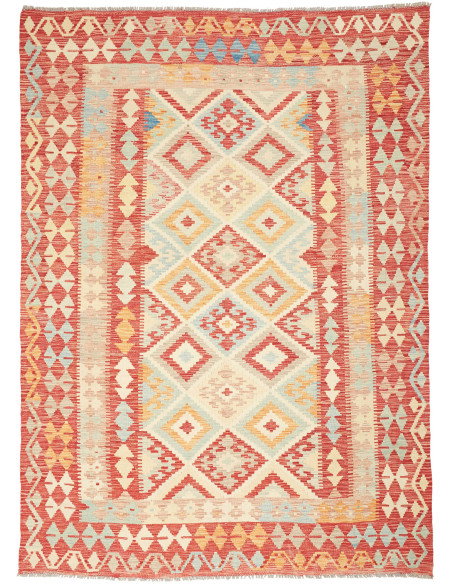 Kilim 174x242 Cm Kilim Afghanistan Hand-carded Wool (warp: