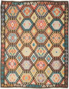 Kilim 178x226 Cm Kilim Afghanistan Hand-carded Wool (warp: