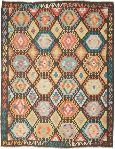 Kilim 178x226 Cm Kilim Afghanistan Hand-carded Wool (warp: