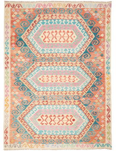 Kilim 181x243 Cm Kilim Afghanistan Hand-carded Wool
