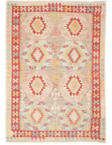 Kilim 176x246 Cm Kilim Afghanistan Lana Cardata A Mano