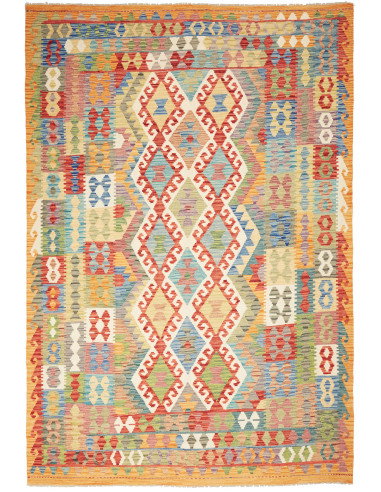 Kilim 200x292 Cm Kilim Afghanistan Hand-carded Wool