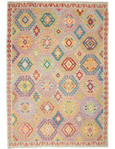 Kilim 173x247 Cm Kilim Afghanistan Lana Multicolore