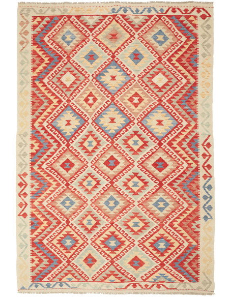 Kilim 167x244 Cm Kilim Afghanistan, Lana Cardata A Mano