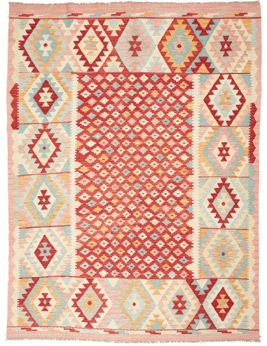 Kilim 180x244 Cm Kilim, Afghanistan, Hand-carded Wool (warp: