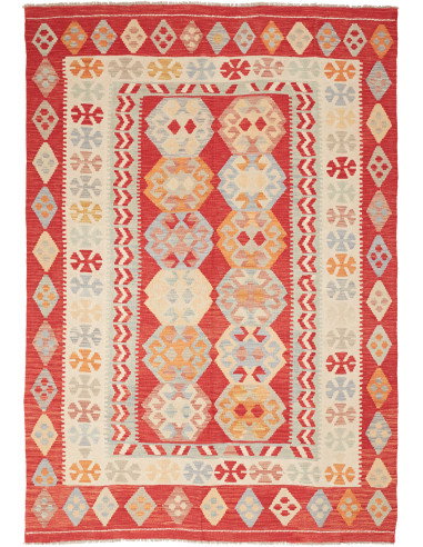 Kilim 170x242 Cm Kilim Afghanistan Hand-carded Wool