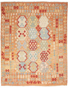 Kilim 188x230 Cm Kilim, Afghanistan, Hand-carded Wool (warp: