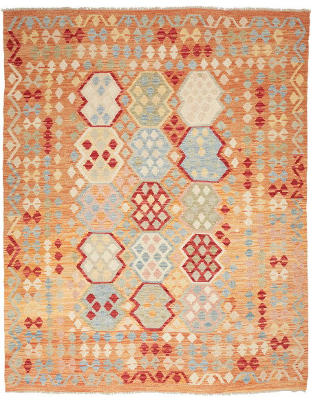 Kilim 188x230 Cm Kilim, Afghanistan, Hand-carded Wool (warp: